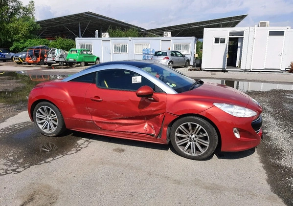 Peugeot RCZ cena 36000 przebieg: 179000, rok produkcji 2010 z Chodzież małe 277